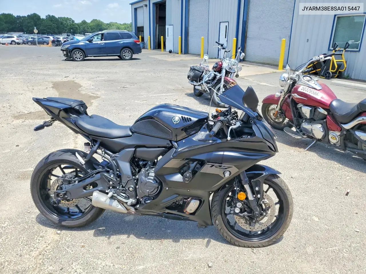 2025 Yamaha Yzfr7 VIN: JYARM38E8SA015447 Lot: 74513465