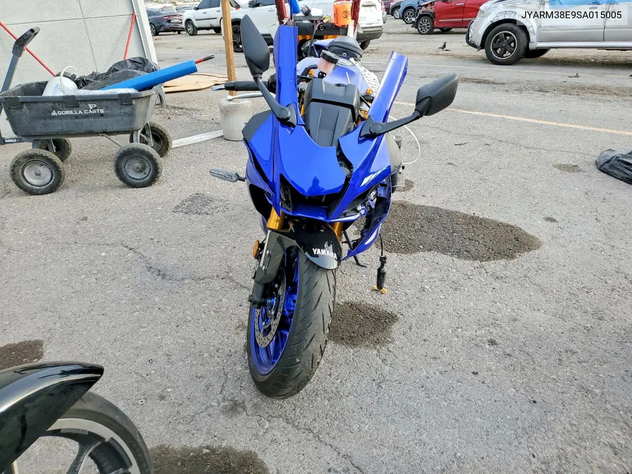 2025 Yamaha Yzfr7 VIN: JYARM38E9SA015005 Lot: 99312195