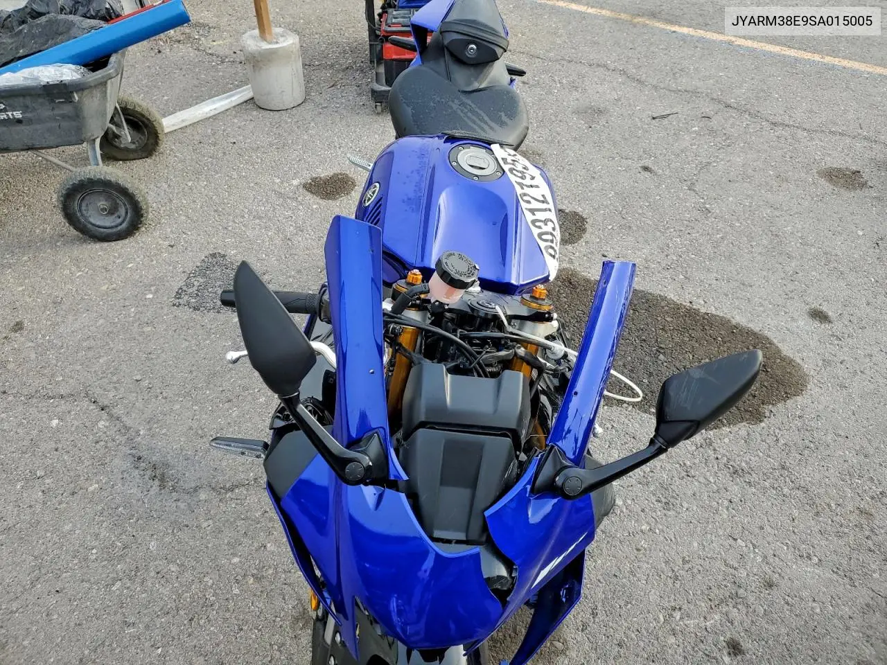 2025 Yamaha Yzfr7 VIN: JYARM38E9SA015005 Lot: 99312195