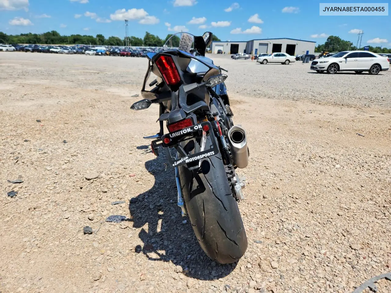 2026 Yamaha Yzf1000 D VIN: JYARNA8E5TA000455 Lot: 56626576