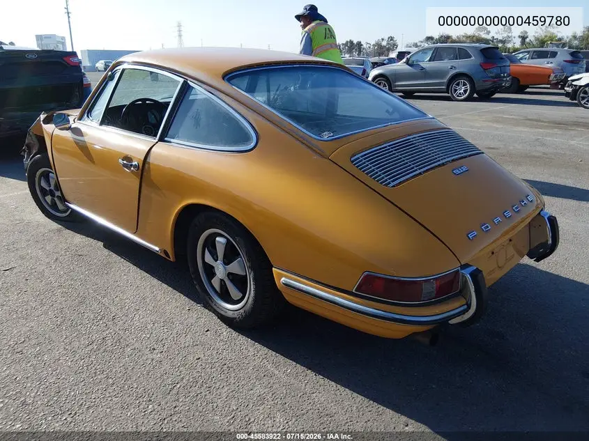 1967 Pors 911, 912, 930 VIN: 459780 Lot: 45583922