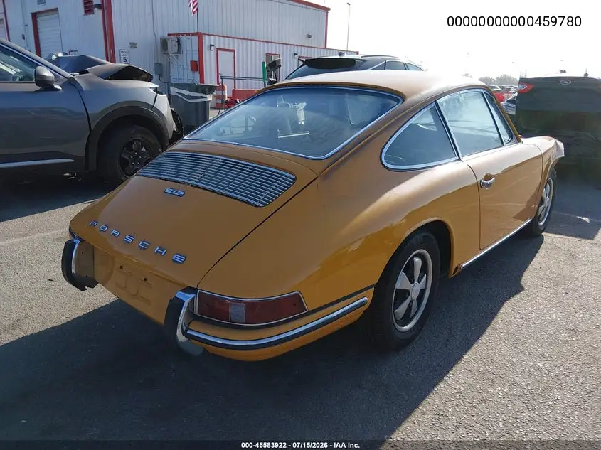 1967 Pors 911, 912, 930 VIN: 459780 Lot: 45583922