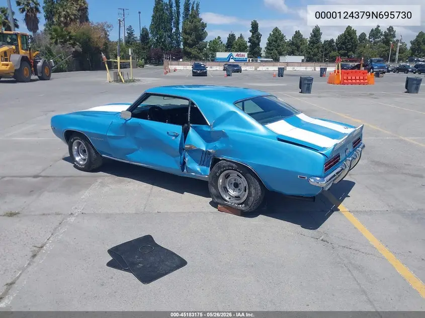 1969 Chevrolet Camaro VIN: 124379N695730 Lot: 45183175