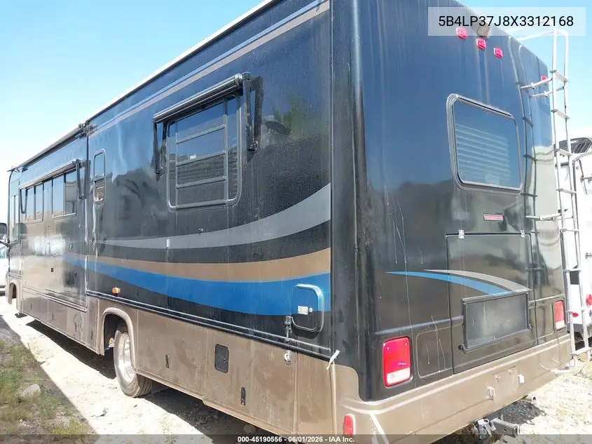 1999 Workhorse Motorhome VIN: 5B4LP37J8X3312168 Lot: 45190556