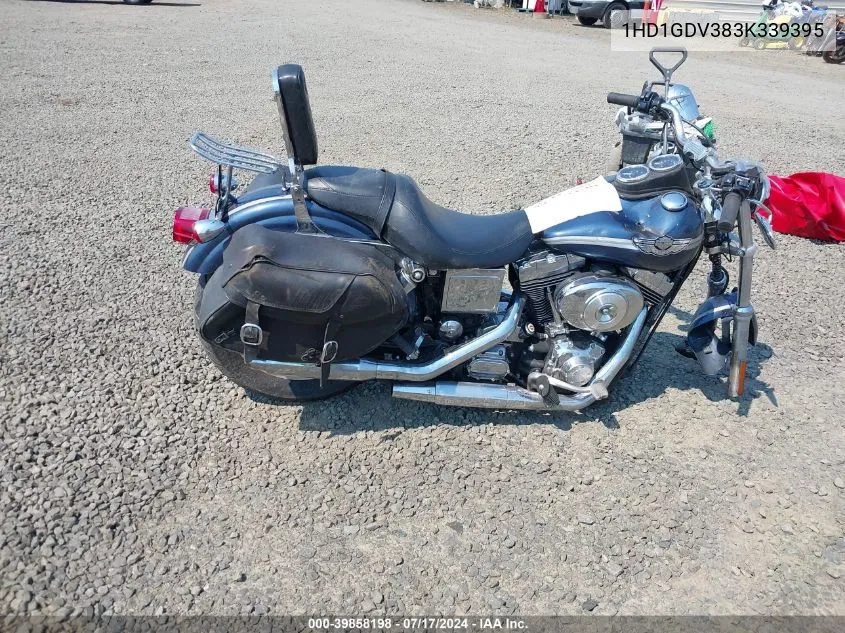 2003 Harley-Davidson Fxdl VIN: 1HD1GDV383K339395 Lot: 39858198