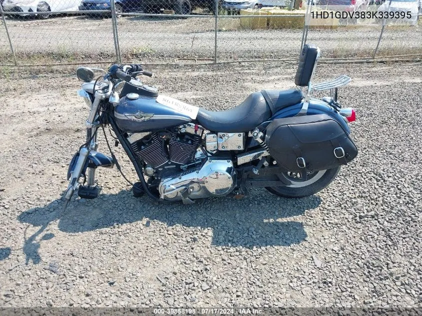 2003 Harley-Davidson Fxdl VIN: 1HD1GDV383K339395 Lot: 39858198