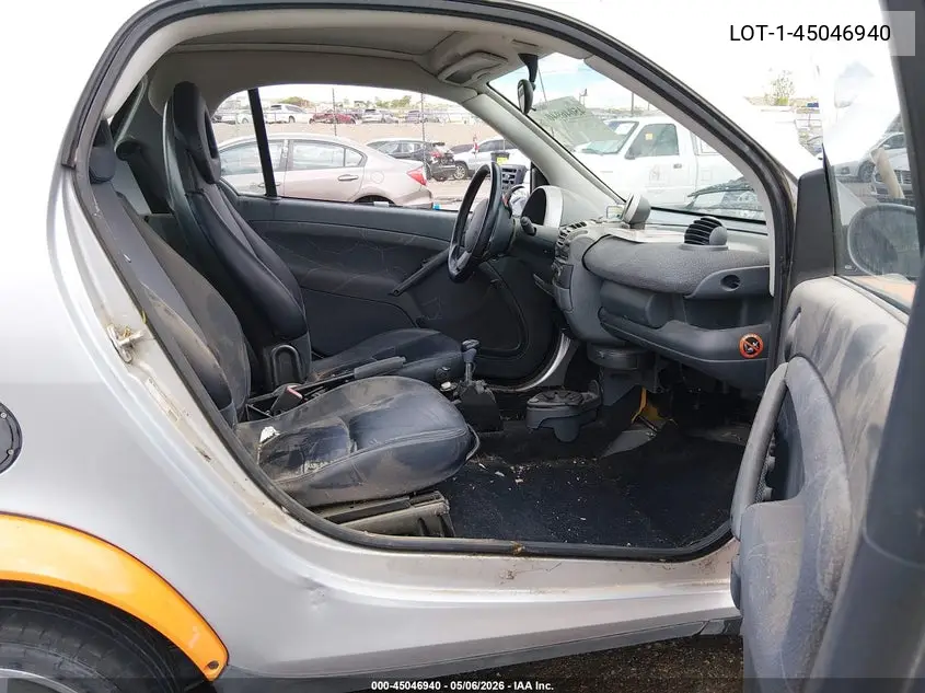2005 Smart Fortwo VIN: WME4503321J243326 Lot: 45046940