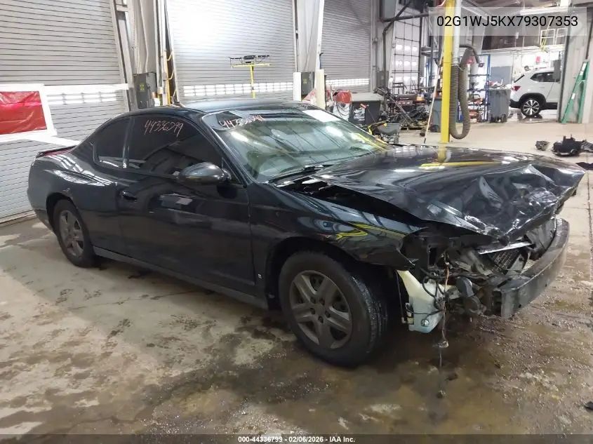 2007 Chevrolet Monte Carlo Ls VIN: 2G1WJ15KX79307353 Lot: 44336799