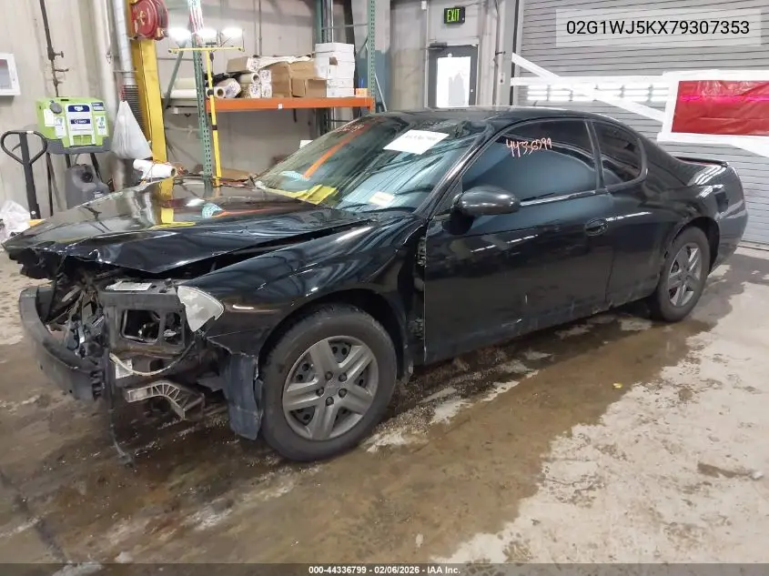 2007 Chevrolet Monte Carlo Ls VIN: 2G1WJ15KX79307353 Lot: 44336799
