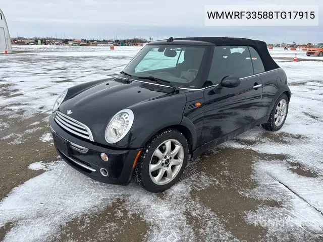2008 Mini Cooper 2008 Mini Cooper Convertible VIN: WMWRF33588TG17915 Lot: 15091822