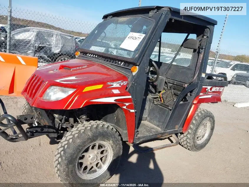 4UF09MPV19T307227 2009 Artic Cat Artic Cat