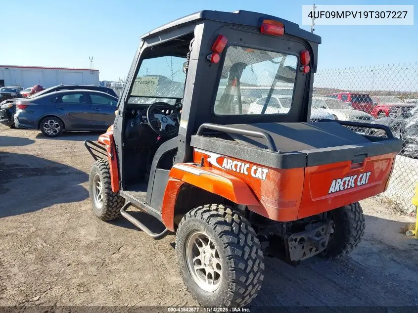 4UF09MPV19T307227 2009 Artic Cat Artic Cat