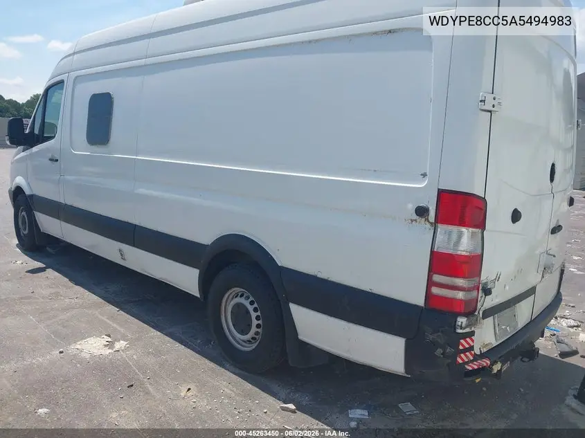 WDYPE8CC5A5494983 2010 Freightliner Sprinter 2500