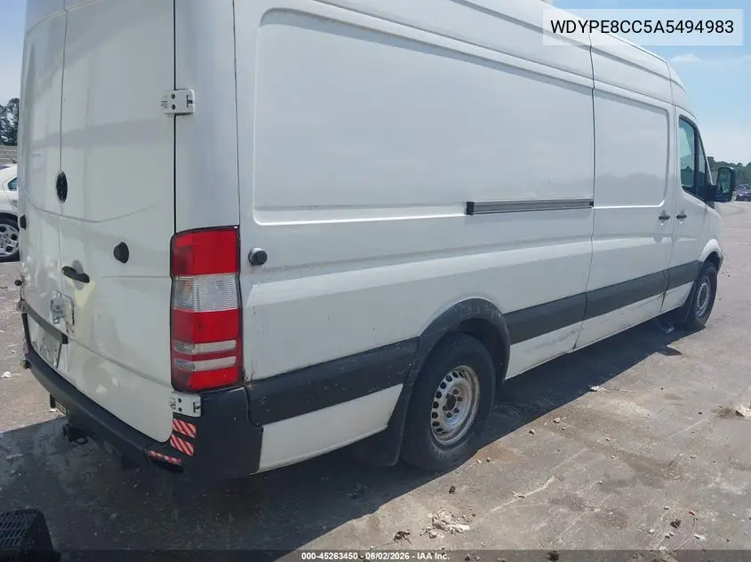 WDYPE8CC5A5494983 2010 Freightliner Sprinter 2500