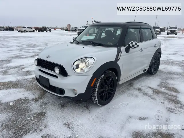 2012 Mini Cooper 2012 Mini Cooper Countryman S Model Awd Automobile VIN: WMWZC5C58CWL59775 Lot: 15091821