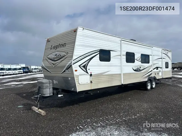 1SE200R23DF001474 2013 2013 Skyline 36 Ft T/A Travel Trailer