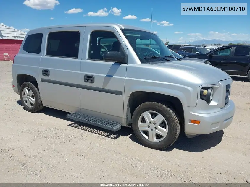 2014 Mobility Ventures Mv-1 VIN: 57WMD1A60EM100710 Lot: 45382721