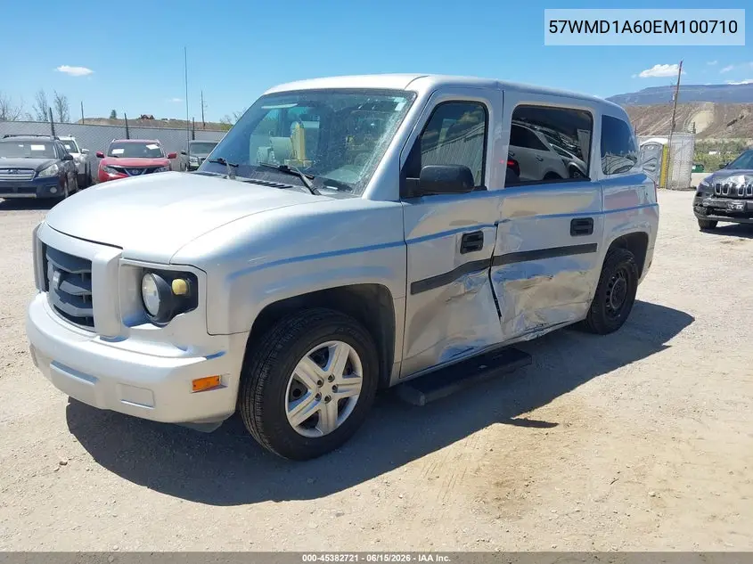 2014 Mobility Ventures Mv-1 VIN: 57WMD1A60EM100710 Lot: 45382721