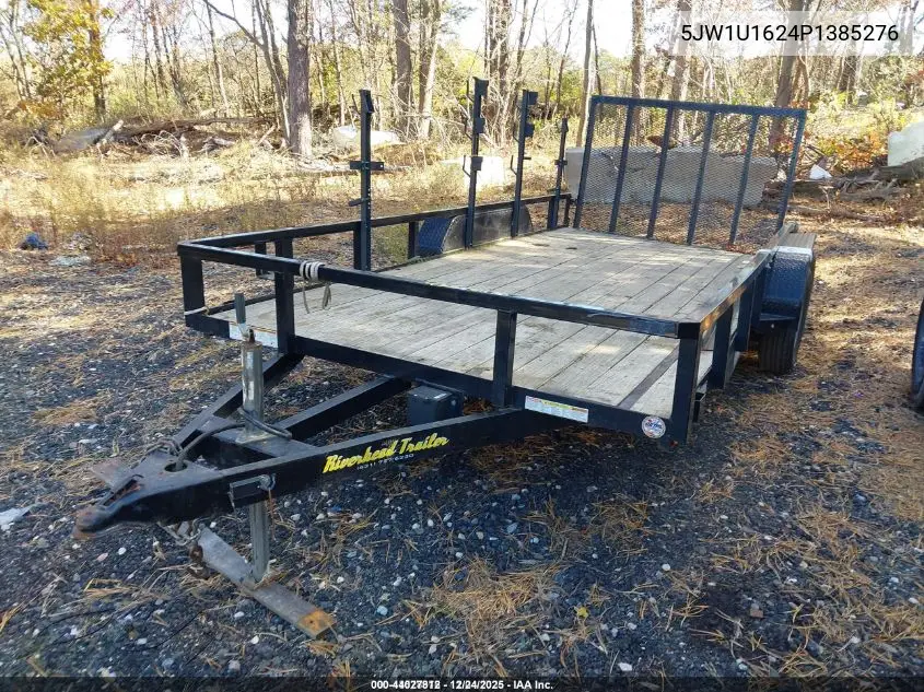 5JW1U1624P1385276 2015 Landscape Trailer