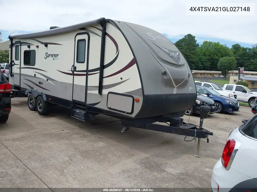 2016 Forest River Other VIN: 4X4TSVA21GL027148 Lot: 45386107