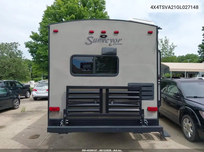 2016 Forest River Other VIN: 4X4TSVA21GL027148 Lot: 45386107