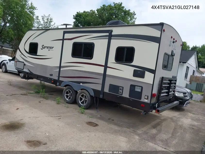 2016 Forest River Other VIN: 4X4TSVA21GL027148 Lot: 45386107