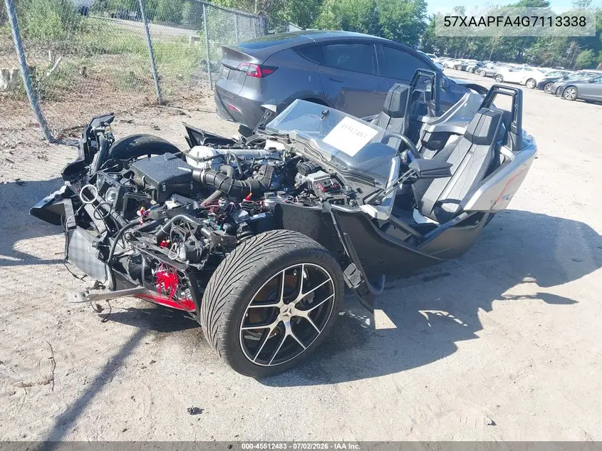 2016 Polaris Slingshot Sl VIN: 57XAAPFA4G7113338 Lot: 45512483