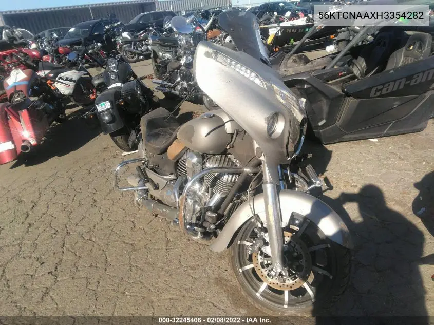 56KTCNAAXH3354282 2017 Indian Motorcycle Co. Chieftain Limited