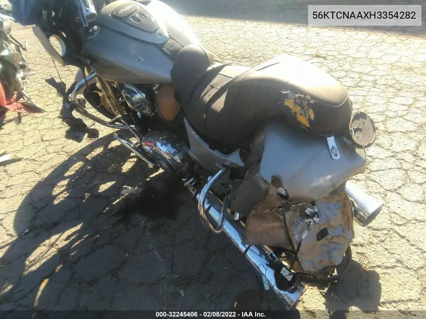 56KTCNAAXH3354282 2017 Indian Motorcycle Co. Chieftain Limited