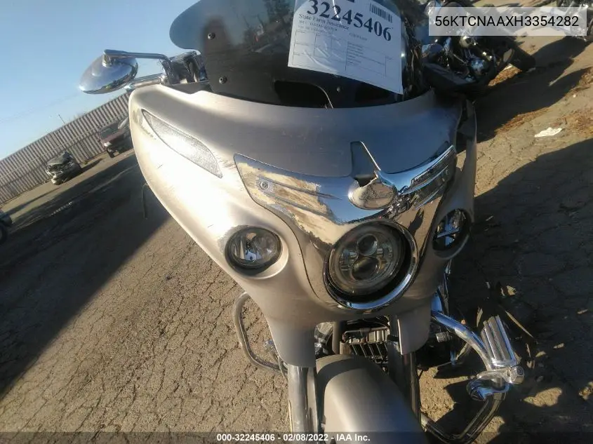 56KTCNAAXH3354282 2017 Indian Motorcycle Co. Chieftain Limited