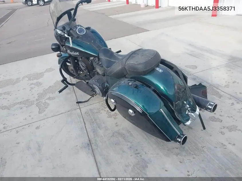 56KTHDAA5J3358371 2018 Indian Motorcycle Co. Springfield Dark Horse