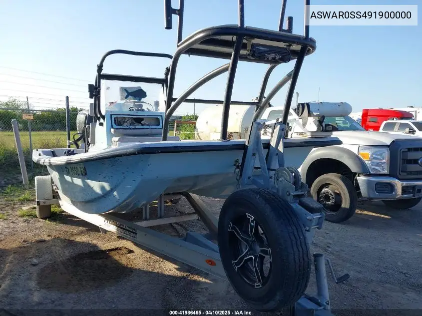 2019 Mcclain Stoner VIN: ASWAR0SS4919 Lot: 41986465