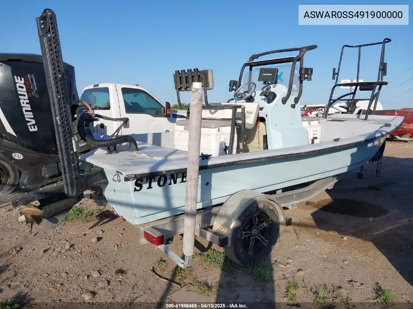 2019 Mcclain Stoner VIN: ASWAR0SS4919 Lot: 41986465