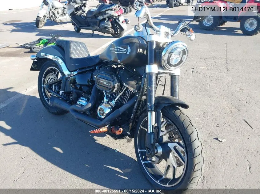 2020 Harley-Davidson Flsb VIN: 1HD1YMJ12LB014470 Lot: 40125591