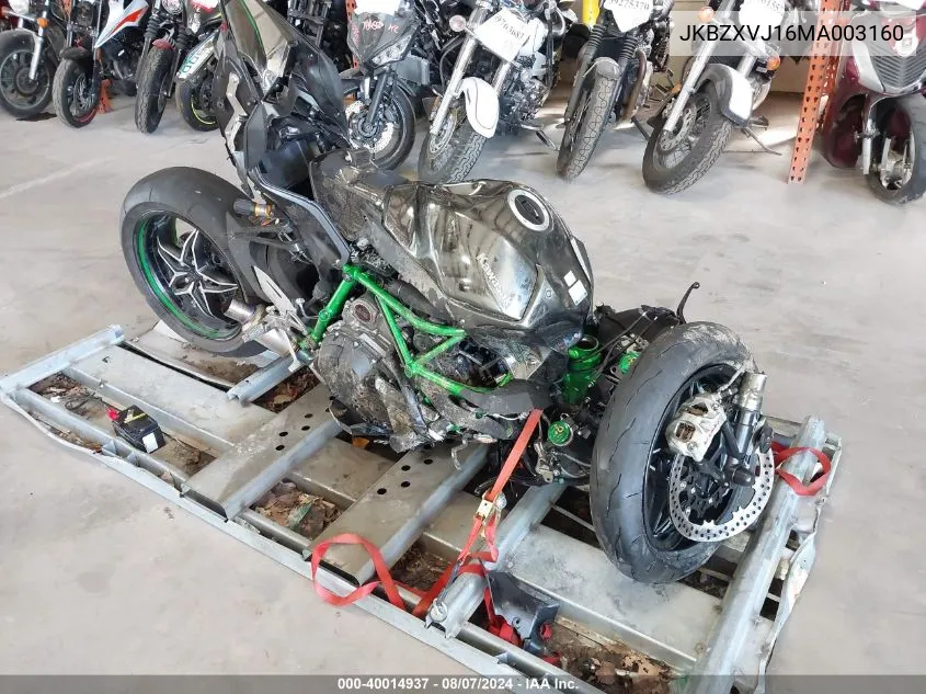JKBZXVJ16MA003160 2021 Kawasaki Zx1002