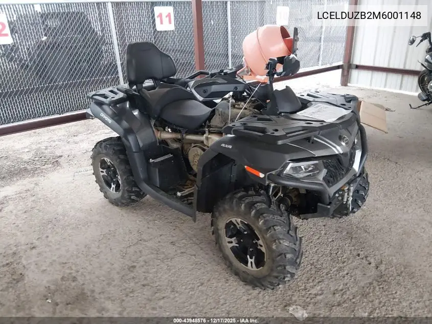 LCELDUZB2M6001148 2021 Zhejiang Atv