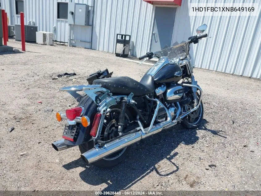 2022 Harley-Davidson Flhr VIN: 1HD1FBC1XNB649169 Lot: 39628440