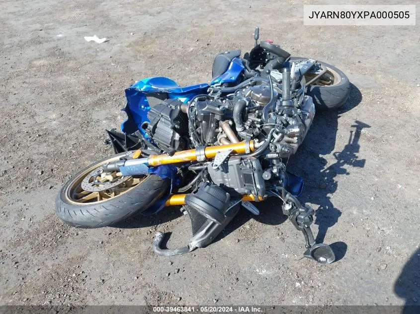 2023 Yamaha Mtm890 C VIN: JYARN80YXPA000505 Lot: 39463841