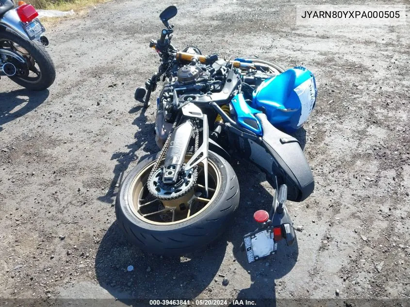 2023 Yamaha Mtm890 C VIN: JYARN80YXPA000505 Lot: 39463841