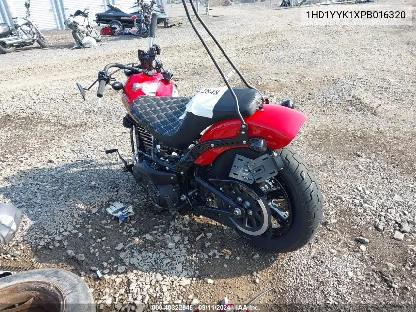 2023 Harley-Davidson Fxbbs VIN: 1HD1YYK1XPB016320 Lot: 40322848