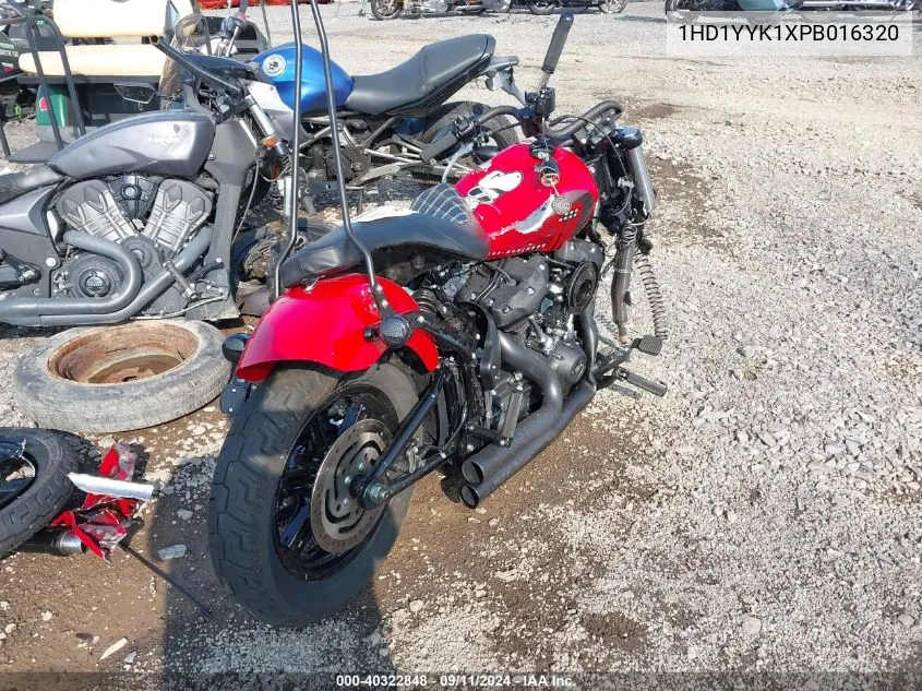 2023 Harley-Davidson Fxbbs VIN: 1HD1YYK1XPB016320 Lot: 40322848