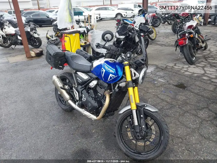 SMTT127Y0RNA22456 2024 Triumph Motorcycle Speed 400