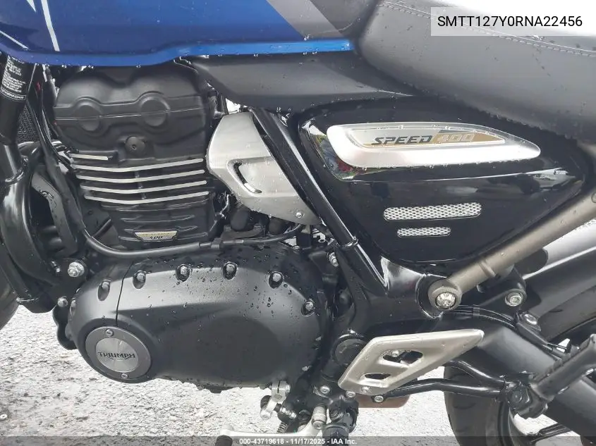 SMTT127Y0RNA22456 2024 Triumph Motorcycle Speed 400