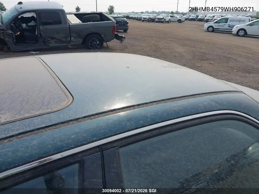 1998 Acura 1.6El Premium VIN: 2HHMB4579WH906271 Lot: 30094002