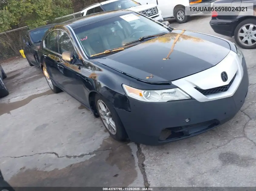 19UUA86559A024321 2009 Acura Tl