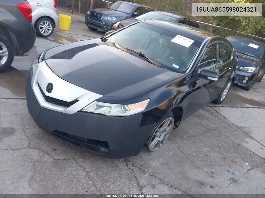 19UUA86559A024321 2009 Acura Tl