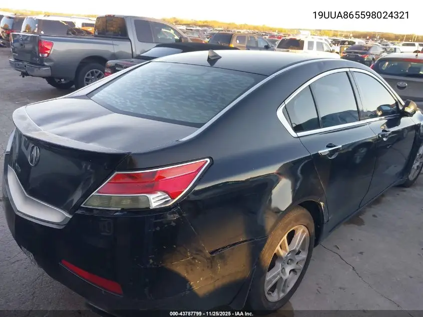 19UUA86559A024321 2009 Acura Tl