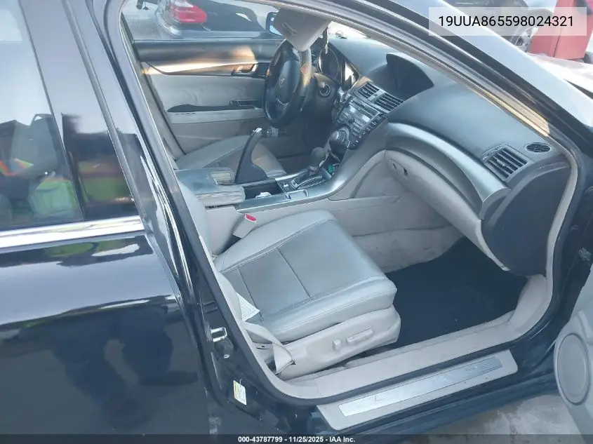 19UUA86559A024321 2009 Acura Tl
