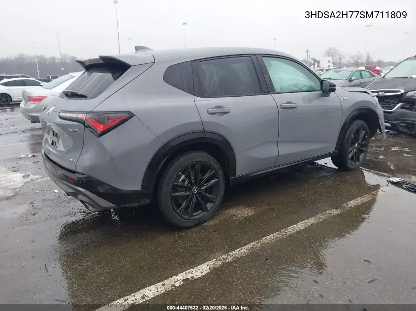 2025 Acura Adx A-Spec With Advance VIN: 3HDSA2H77SM711809 Lot: 44407632