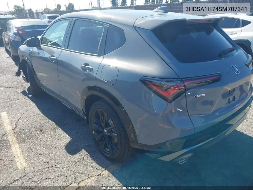 2025 Acura Adx A-Spec With Advance VIN: 3HDSA1H74SM707341 Lot: 44885229